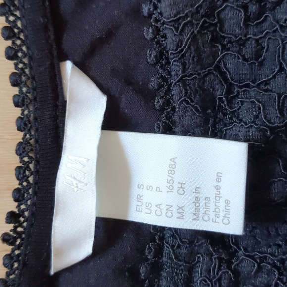 3 Lace Tank Tops: Aeropostale, H&M, xhilaration, S crochet racerback bundle set - Picture 6 of 16